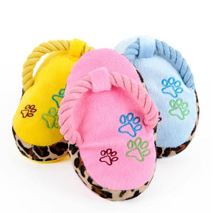 Slipper chew toy